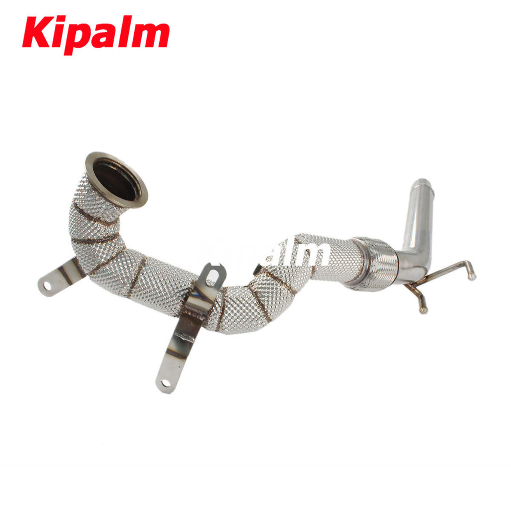 1PC Stainless Steel Car Performance Downpipe for Audi A3 1.4T/1.8T/2.0T 2014-2020