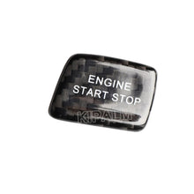 Load image into Gallery viewer, 1 Piece Camaro 2016-2019 Carbon Fiber Car Ignition Device Button Engine Start Stop Switch Sticker