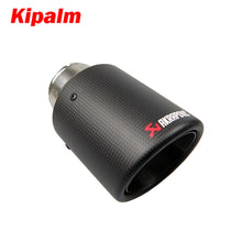 Load image into Gallery viewer, 2PCS Real Carbon Fiber Rear Exhaust Muffler Tip Pipe for Honda Civic Hatchback 2020-2021