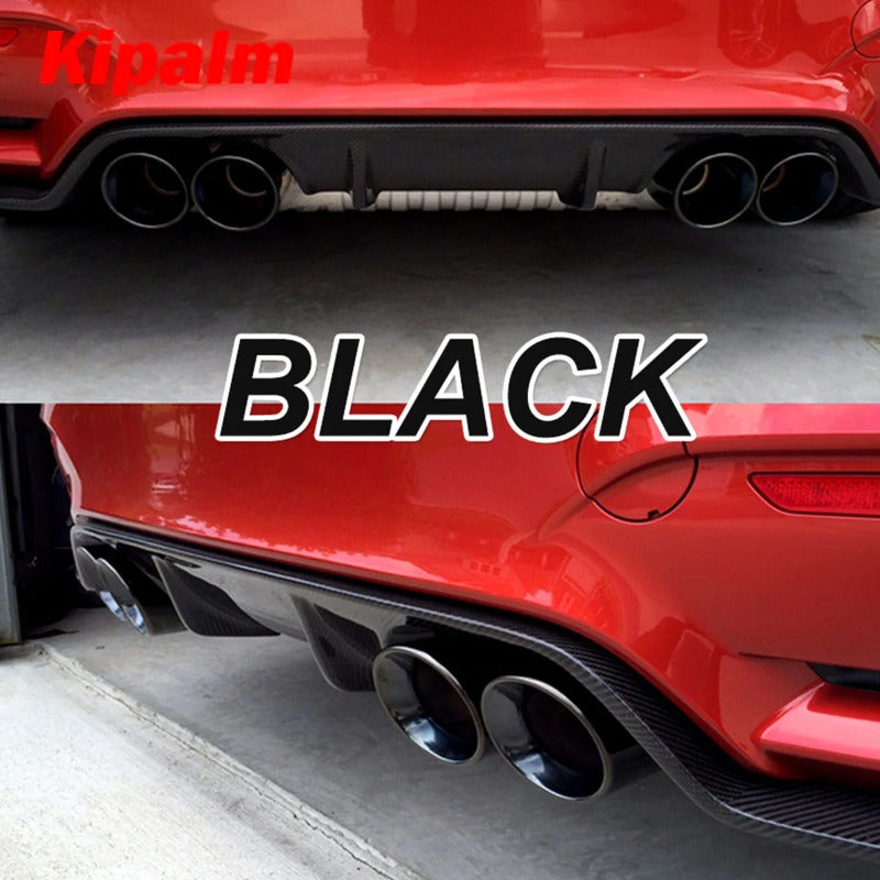 4PCS BMW M3 F80 M4 F82 F83 Muffler System 304 Stainless Steel Slip-on Exhaust Tips