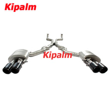 Load image into Gallery viewer, 304 Stainless Steel Cat-back Fit for BMW M5 F10 2014 4.4T With Dual Exhaust Tip