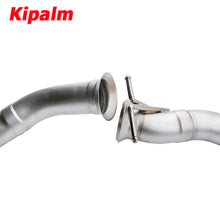 Load image into Gallery viewer, 1 Set Mercedes-benz Muffler AMG W205 C205 C43 4 Doors 2018-2020 3.0T with Valve Exhaust Catback