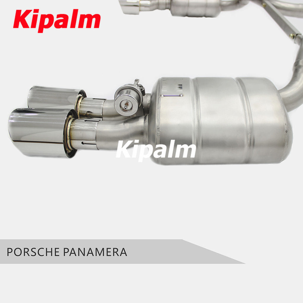 Stainless Steel Exhaust System Performance Cat-back for Porsche Panamera 3.6T 4.8T 2010-2013