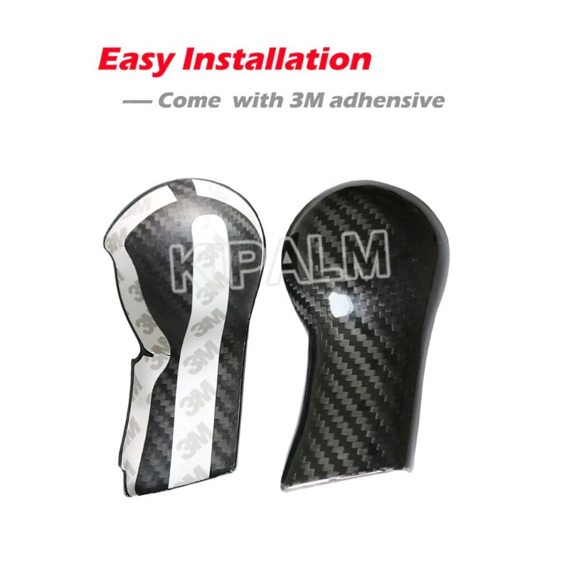 Chevrolet Camaro 2010 2011 2012 2013 2014 2015 Carbon Fiber Car Gear Head Shift Knob Cover Stickers Interior Trim