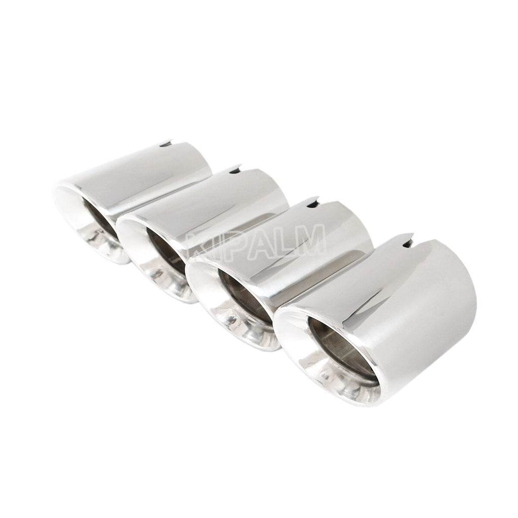 4PCS BMW M3 F80 M4 F82 F83 Muffler System 304 Stainless Steel Slip-on Exhaust Tips