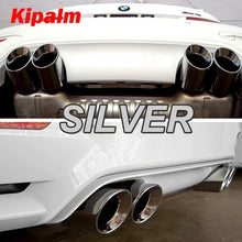 Load image into Gallery viewer, 4PCS BMW M3 F80 M4 F82 F83 Muffler System 304 Stainless Steel Slip-on Exhaust Tips