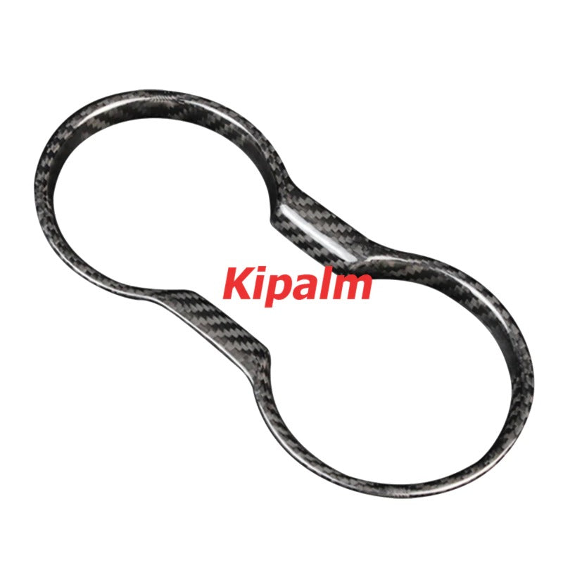 Car Interior Accessories Parts Central Control Cup Holder Panel Patch Decorative Stickers For Ford Mustang 2015