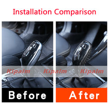 Load image into Gallery viewer, For BMW 1 2 Series X1 X2 Car Carbon Fiber Shift Knob Gear Head Stick Lever Handle Cover