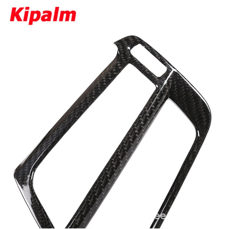 Car Modification Accessories Stickers Carbon Fiber Air Vent Outlet Frame for BMW X5 X6 2014-2018