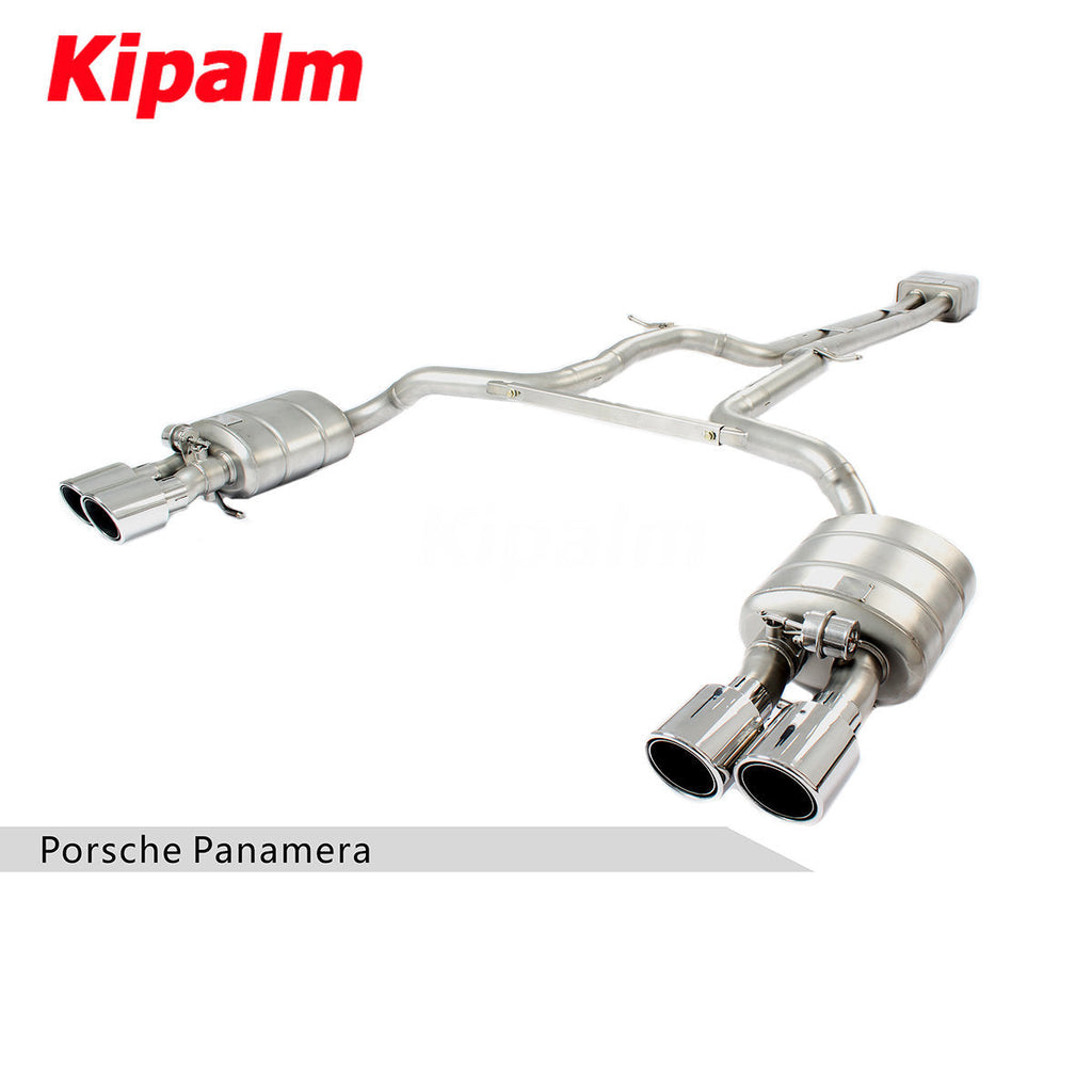 Stainless Steel Exhaust System Performance Cat-back for Porsche Panamera 3.6T 4.8T 2010-2013
