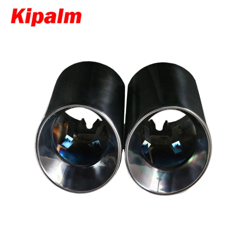4PCS BMW M3 F80 M4 F82 F83 Muffler System 304 Stainless Steel Slip-on Exhaust Tips