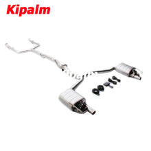 Load image into Gallery viewer, 1 Set Mercedes-benz Muffler AMG W205 C205 C43 4 Doors 2018-2020 3.0T with Valve Exhaust Catback