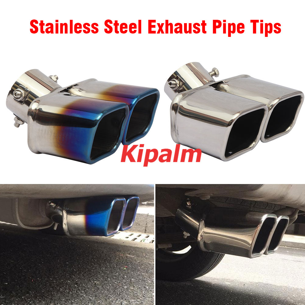 Amazon.com: 63mm Exhaust Tips Muffler Stainless Steel Car