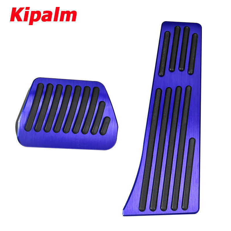 gas and brake pedal No Drill Silver/Black Aluminum Gas Brake Pedal For BMW 1 3 4 5 6 Series X1 X3 X5 X6 Accelerator and brake pedal with M Logo