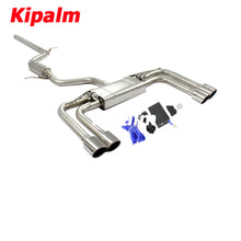 Load image into Gallery viewer, 304 Stainless Steel Full Exhaust System Cat-back Fit for Audi A3 1.4T 1.8T 2.0T 2014-2020