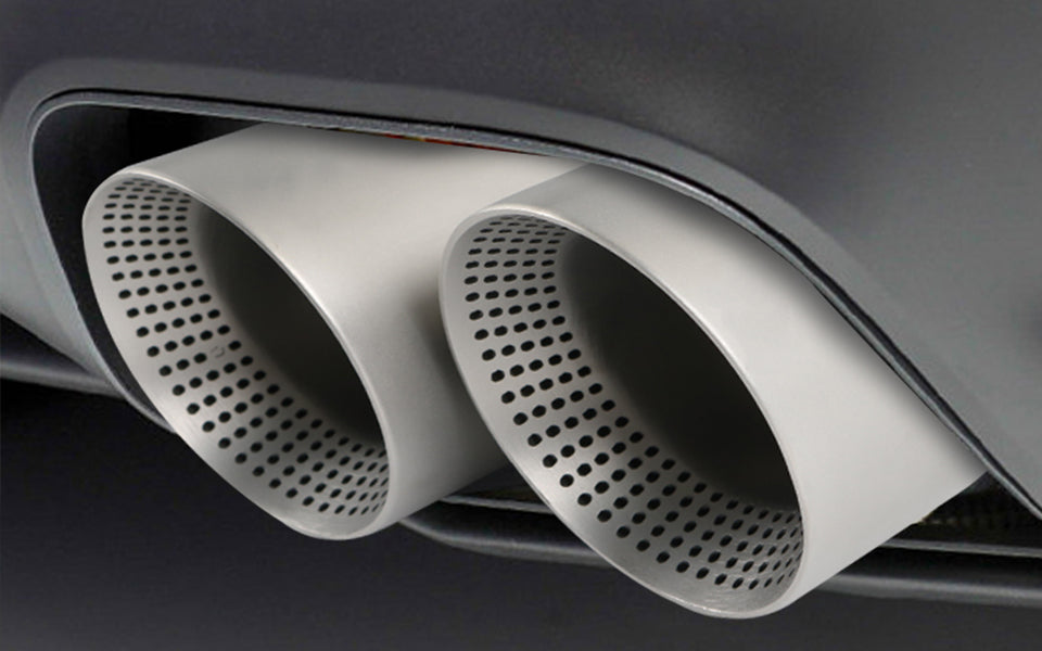 Exhaust Tip with hole?