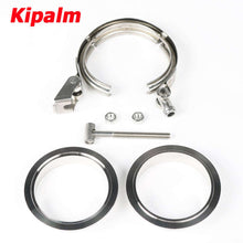 Load image into Gallery viewer, Universal Quick Release 304 Stainless Steel Car Turbo High Hardness Clamp For Downpipe Header Manifold