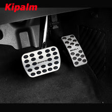 Load image into Gallery viewer, No Drill Gas Accelerator Brake Pedal Plate Pad for Mercedes Benz A B R ML GL GLS GLE GLA CLASS LHD AT AMG LOGO