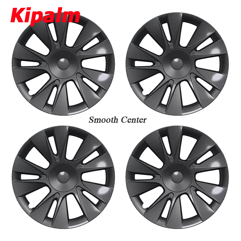 WHC3005 4PCS Tesla Model 3-18'' Wheel Covers Rim Cap Matte Black Hubcaps