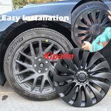 Load image into Gallery viewer, 4PCS Tesla Model 3 Highland 2023 18 inch Symmetrical Wheel Cover 2024 Replacement Vehicle Hubcaps Accessories