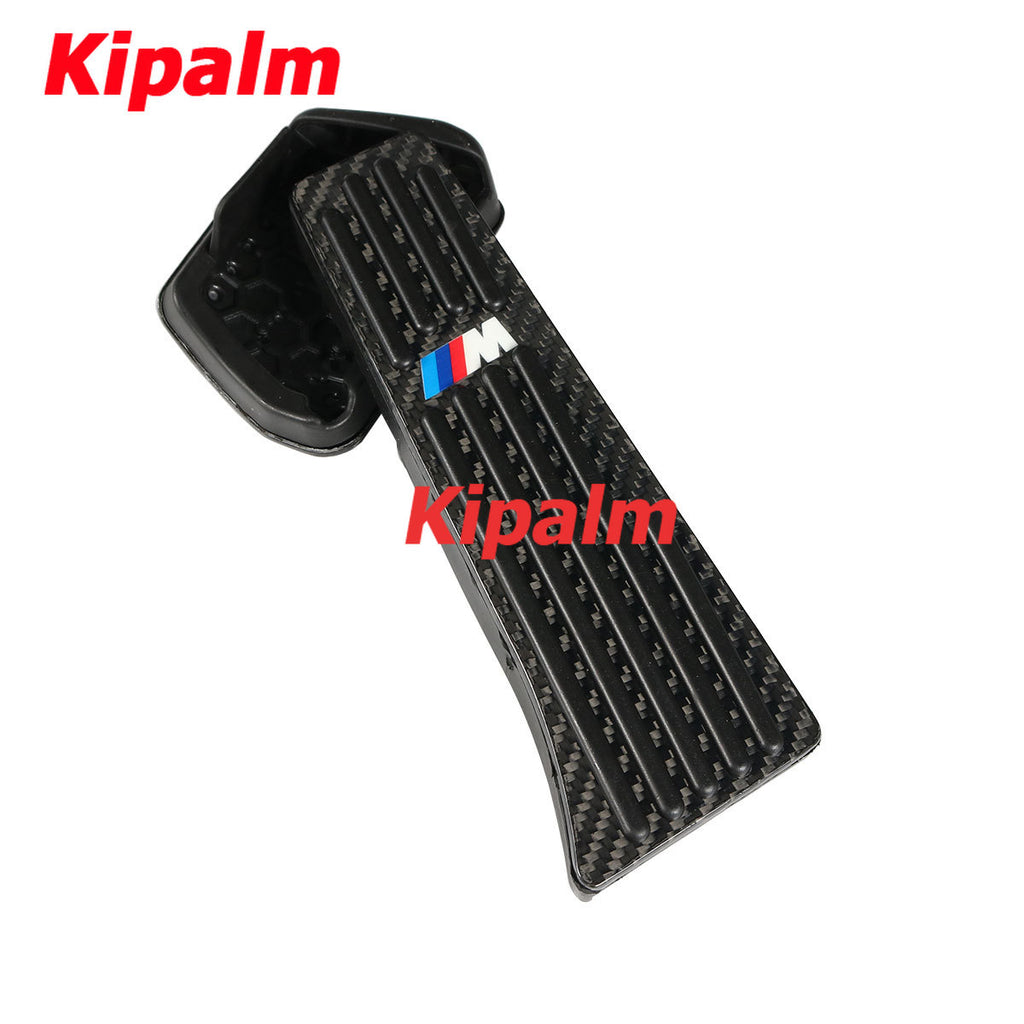 Universal Carbon fiber Accelerator Gas Brake Bracket Pedal For BMW 1 2 3 4 5 series Protection Cover M Performance