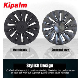 4PCS Tesla Model Y 2023 Full Coverage Sport Wheel Cover Cap 19 Inch Replacement Vehicle Hubcaps Accessories
