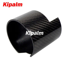 Load image into Gallery viewer, BMW Twill Weave Carbon Fiver Cover Tip Housing Universal Exhaust Pipe Carbon Fiber Case