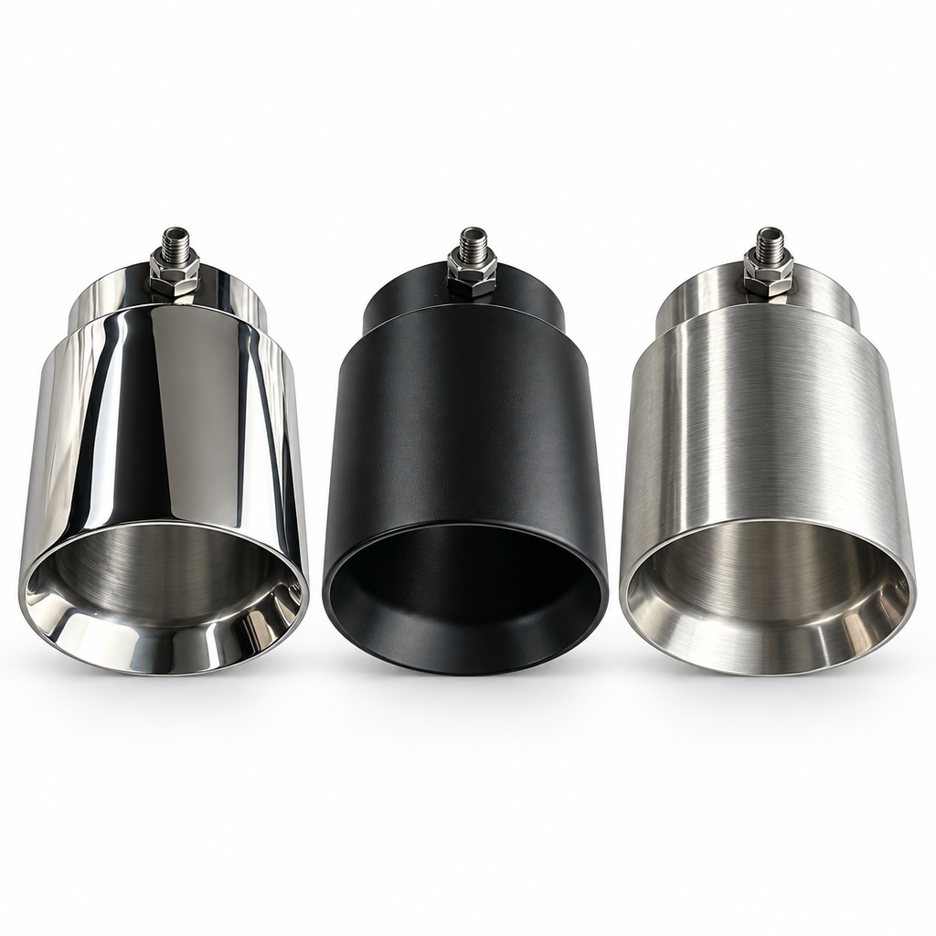 1 PCS Stainless Steel Exhaust Tips for BMW M3 M4 G80 G82 G87 2021+ Performance Exhaust Tailpipe Upgrade