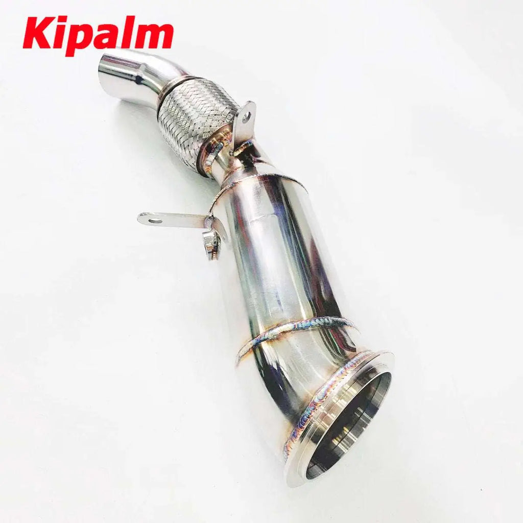 1PC Performance Downpipe with Heat Shield for BMW 5 Series F10/F18 N20 2.0T 2014-2017