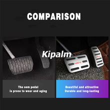 Load image into Gallery viewer, 2pcs Aluminum Alloy Car Foot Rest Pedal Pads Cover with Rest Pedals Gas Brake Rest Pedal for Honda HRV