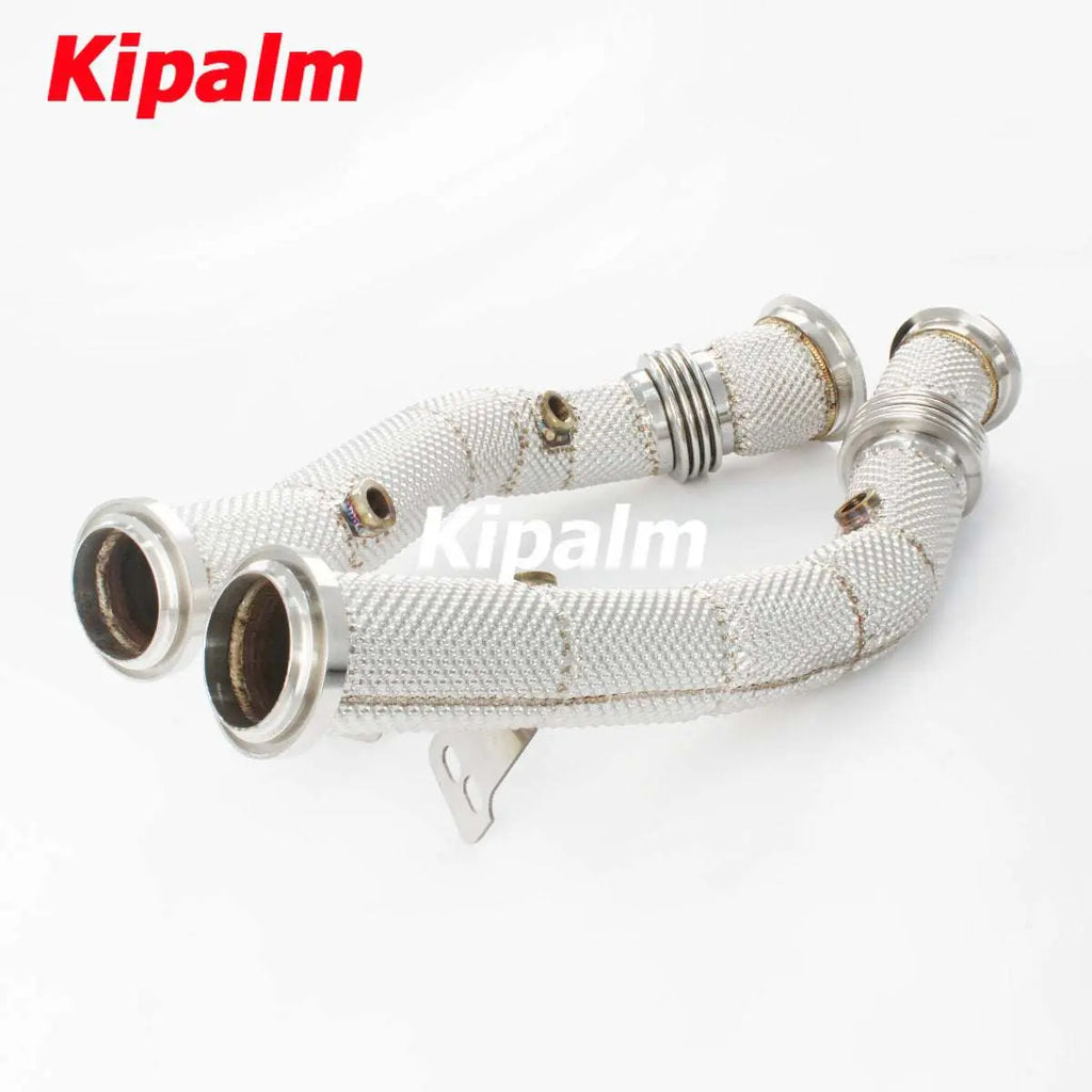 1PC 304 Stainless Steel Downpipe for Mercedes-benz C43 W205 AMG 3.0T 2018-2020