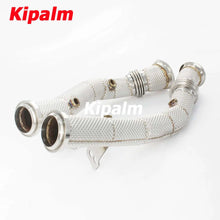 Load image into Gallery viewer, 1PC 304 Stainless Steel Downpipe for Mercedes-benz C43 W205 AMG 3.0T 2018-2020