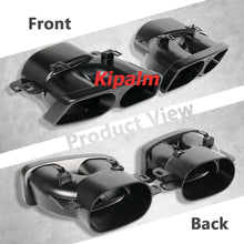 Load image into Gallery viewer, 1 Pair Alumina Exhaust Pipe For Mercedes-benz C E S Class W205 W212 W222 W463 Dual Muffler Tip