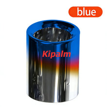 Load image into Gallery viewer, BMW X3 X4 Exhaust Pipe Tip in Black Chrome or Blue