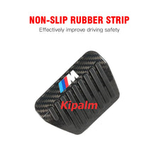 Load image into Gallery viewer, Universal Carbon fiber Accelerator Gas Brake Bracket Pedal For BMW 1 2 3 4 5 series Protection Cover M Performance