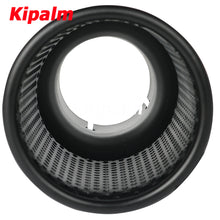 Load image into Gallery viewer, 1PC Matte Black 304 Stainless Steel Mesh Inner Pipe Car Muffler Tip Double Layers Exhaust Pipe