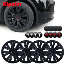 Load image into Gallery viewer, WHCY003 New Brand Style ABS Tesla Model Y Wheel Protection Cover Hubcap Replacement Parts (4pcs/set)