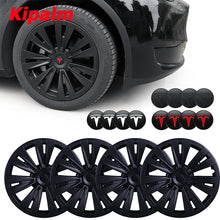 Load image into Gallery viewer, WHCY003 New Brand Style ABS Tesla Model Y Wheel Protection Cover Hubcap Replacement Parts (4pcs/set)