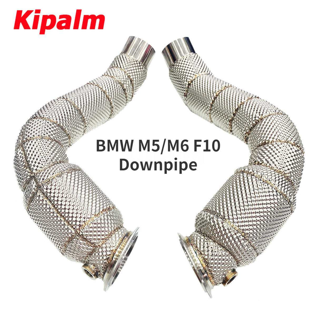 1PC Downpipe For BMW M5/M6 F10 Exhaust System Modify Accessories