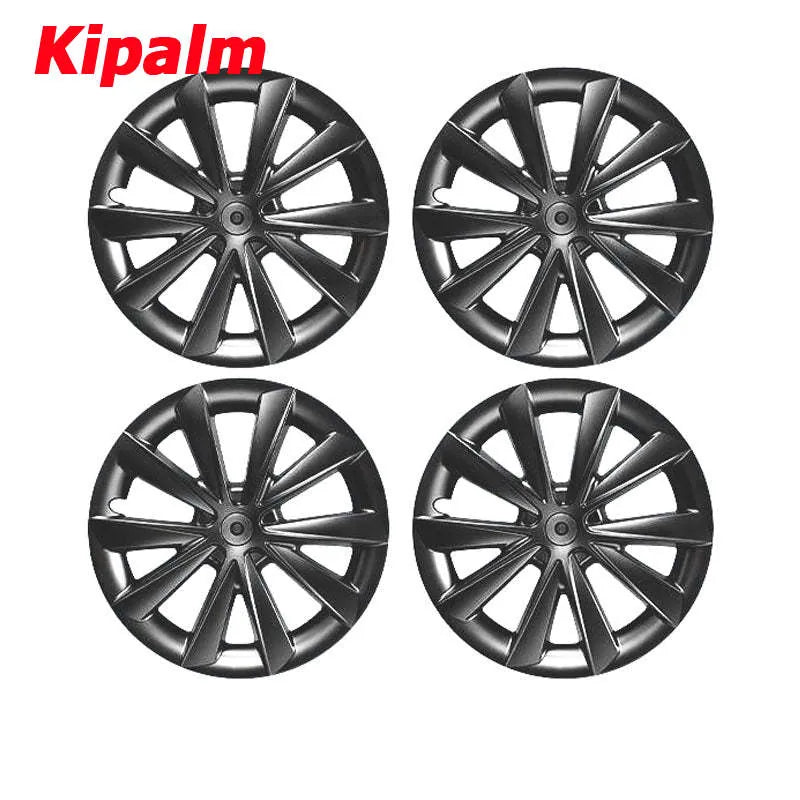 WHC3001 4PCS 18inch Tesla Model 3 ABS Hub Cap Wheel Covers Hubcaps No Logo