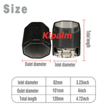 Load image into Gallery viewer, Carbon Fiber Exhaust Tips for BMW M3 G80 M4 G82 G83 G87
