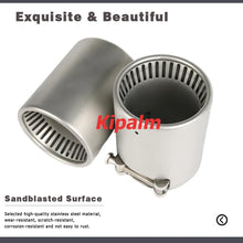 Load image into Gallery viewer, Curly Edge Stainless Steel Exhaust Tip
