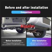 Load image into Gallery viewer, 1 Pair OEM Square Round Outlet Satinless Steel Exhaust Pipe for Land Rover Defender 90 110 2020-2024 with Guard Plate