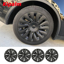 Load image into Gallery viewer, 4PCS Tesla Model Y 2023 Full Coverage Sport Wheel Cover Cap 19 Inch Replacement Vehicle Hubcaps Accessories
