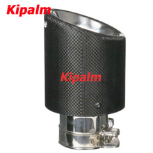 Load image into Gallery viewer, Remus Sport Glossy Carbon Fiber Exhaust Muffler Tips with Expand Outlet for GOLF MAZDA Land Rover JAGUAR