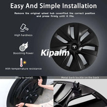 Load image into Gallery viewer, WHCY002 Fits for Tesla Model Y Wheel Protection Cover Hubcap Replacement Kits (4pcs)