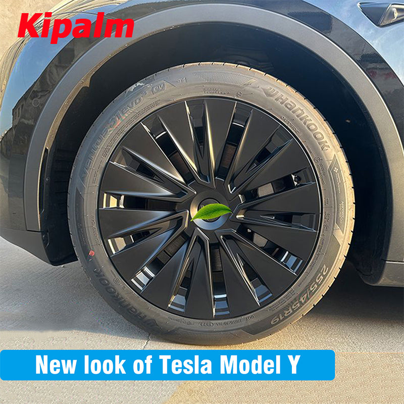 WHCY003 New Brand Style ABS Tesla Model Y Wheel Protection Cover Hubcap Replacement Parts (4pcs/set)