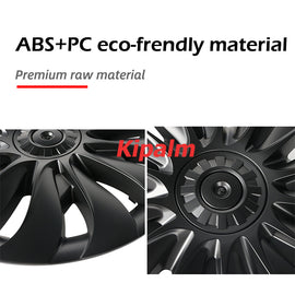 4PCS Tesla Model 3 Highland 2023 18 inch Symmetrical Wheel Cover 2024 Replacement Vehicle Hubcaps Accessories