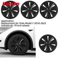 Load image into Gallery viewer, Replacement Tesla 19'' Wheel Covers Rim Cap Without Logo for Model Y Parts Hubcaps