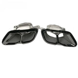 1 Pair OEM Style Stainless Steel Square BMW X5 G05 X6 G06 X7 G07 Exhaust Muffler Pipe Car Tail Tips